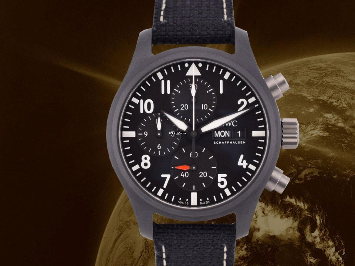 IWC Fliegeruhr Chronograph Top Gun Pilot's Chronograph 41 Top Gun Iw389401 Automatic