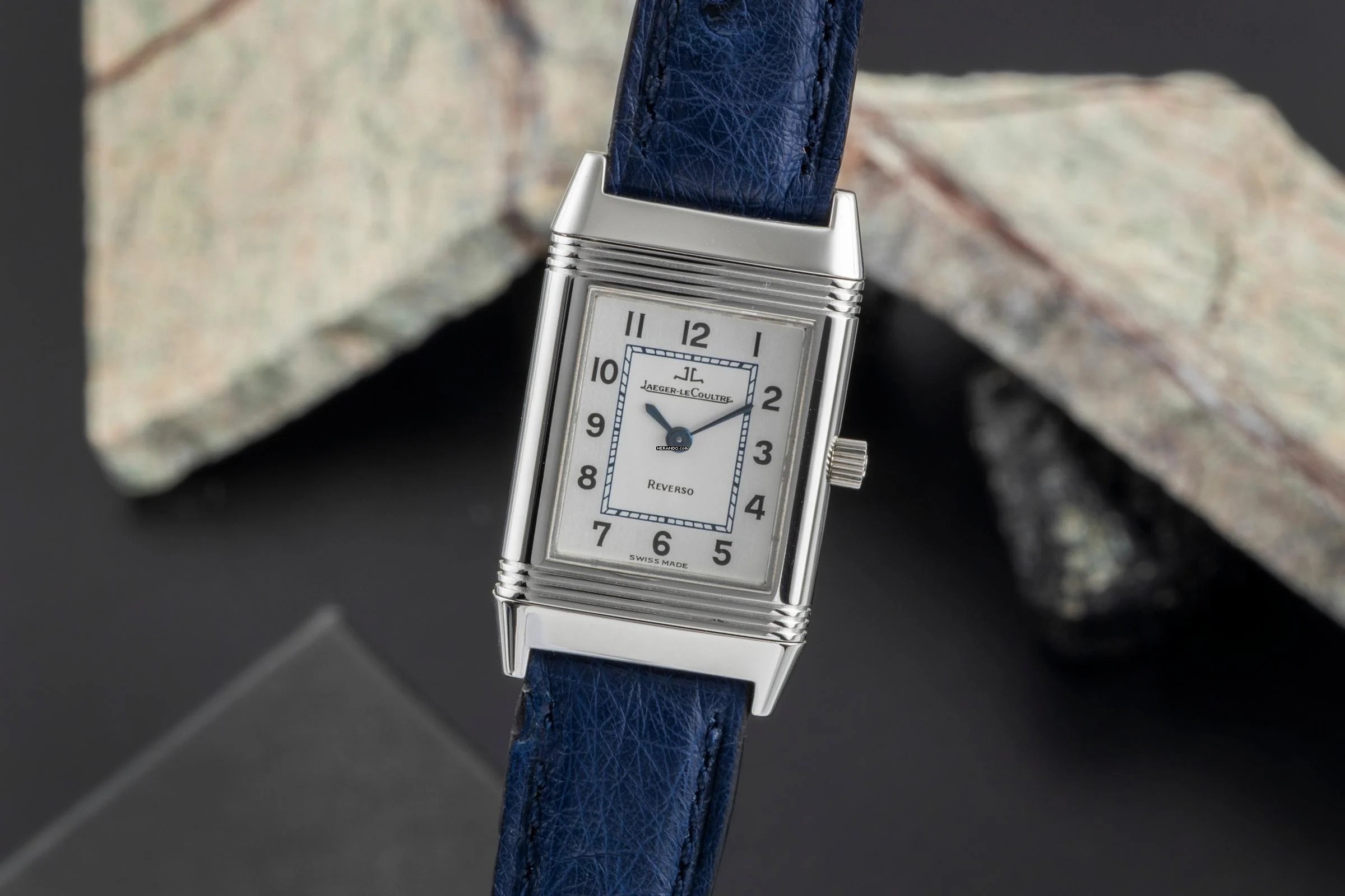 Jaeger-LeCoultre Reverso Classique Edelstahl Damenuhr Ref. 260.8.08 Klassiker