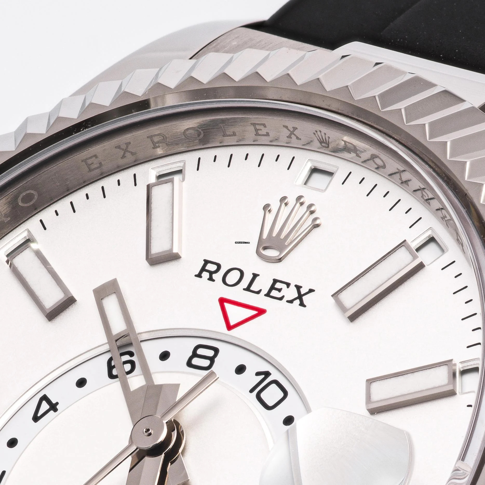 Rolex Sky-Dweller Whitegold Oysterflex 42 White – 336239 – like NEW – 07/2023 Full Set