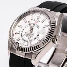 Thumbnail von Rolex Sky-Dweller Whitegold Oysterflex 42 White – 336239 – like NEW – 07/2023 Full Set