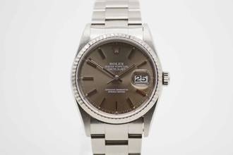 Thumbnail von Rolex Datejust 36 LC100 Zfferblatt Grau Vintage X-Serie mit Box & Papieren