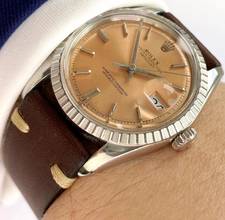Thumbnail von Rolex Datejust 36 1603 36mm Salmon Pink Dial Automatic Vintage 1603