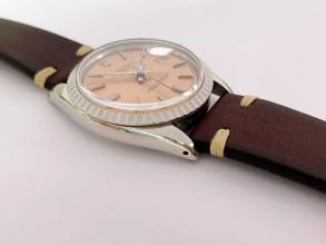 Thumbnail von Rolex Datejust 36 1603 36mm Salmon Pink Dial Automatic Vintage 1603