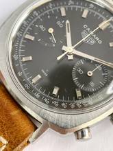Thumbnail von Heuer Camaro Vintage Chronograph Black Dial ref 7743 37mm 7743