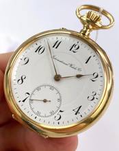 Thumbnail von IWC Pocket Watch Beautiful pocket watch in solid rose gold