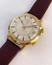 Thumbnail von Jaeger-LeCoultre Memovox Servierte (580e) Memovox Solid Gold Bumper Automatik Datum 37mm