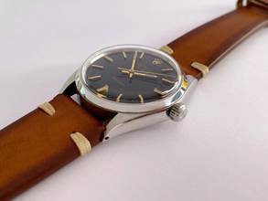 Thumbnail von Rolex Air King Vintage Air King Black Gilt Original Dial ref 5500 5500