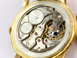 Thumbnail von IWC Serviced Solid Gold 36mm Vintage Teardrop Lugs