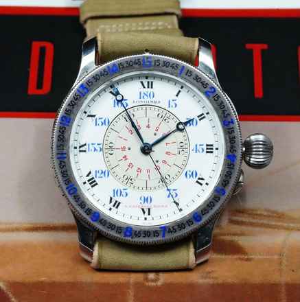  Longines Lindbergh for A. Cairelli Roma Vert Rare Vintage only 3 known 
