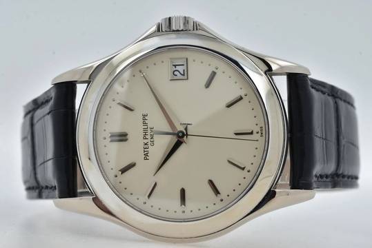  Patek Philippe Calatrava 18k white gold Weißgold 37mm 5107G-001 