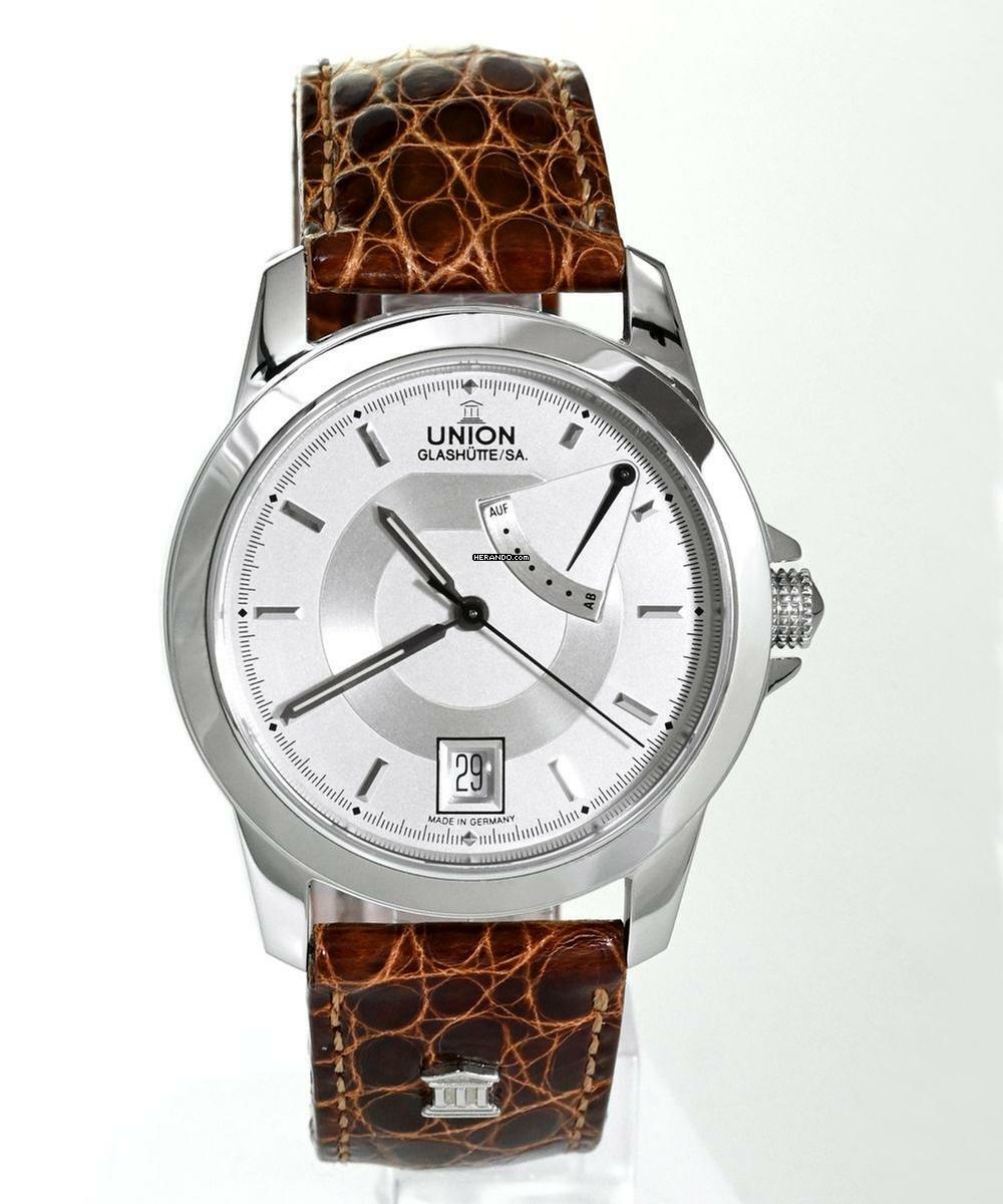 Union Glashütte Klassik mit Gangreserve Ref. 2644030410 (new old stock)