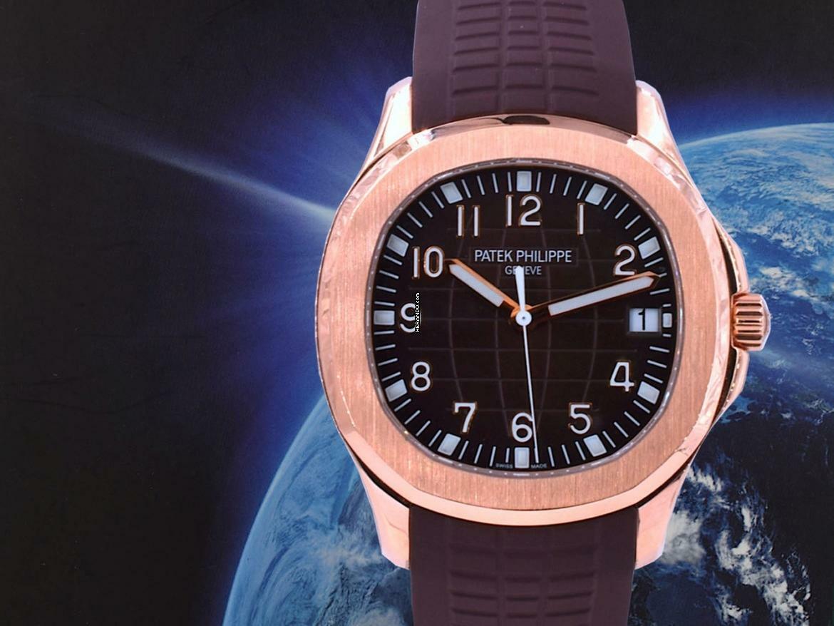 Patek Philippe Aquanaut Rose Gold Brown Dial Like New