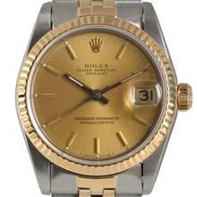 Thumbnail von Rolex Datejust 31 68273 Medium 31MM Champagne dial Full Set Full Set