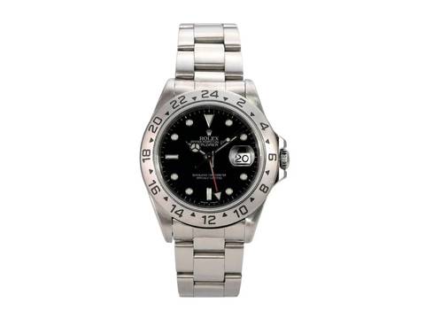  Rolex Explorer II Ref. 16570 Zifferblatt Schwarz 