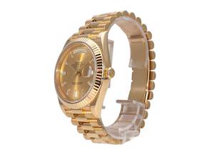 Thumbnail von Rolex Day-Date 40 Gelbgold Ref. 228238 Champagner Diamant