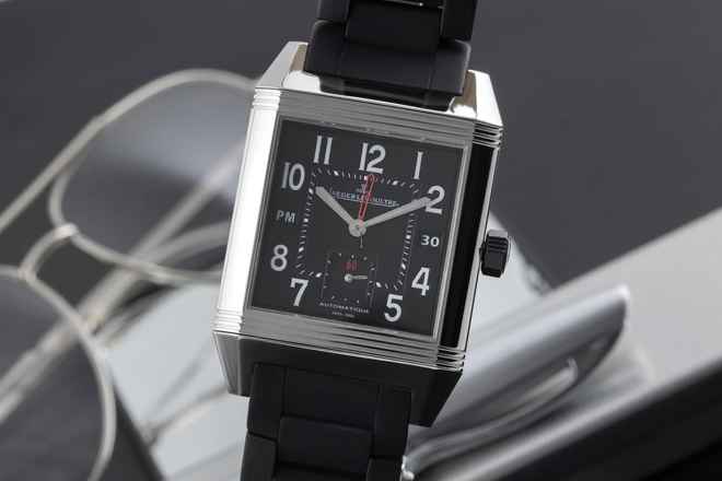  Jaeger-LeCoultre Reverso Squadra Hometime Stahl Automatik Ref. Q700867P Box 
