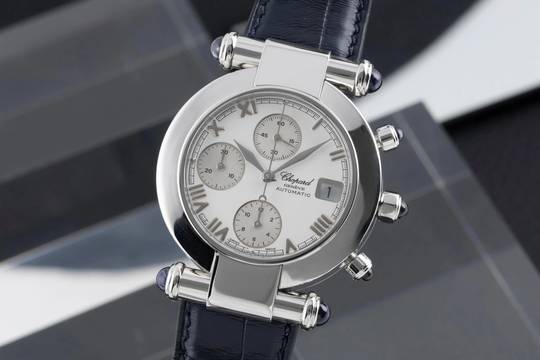  Chopard Imperiale Chronograph Stahl Automatik Herrenuhr Ref. 37/8209-33 Box 