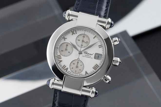  Chopard Imperiale Chronograph Stahl Automatik Herrenuhr Ref. 37/8209-33 Box 