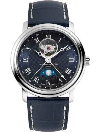  Frederique Constant Classics Moonphase FC-335MCNW4P26 Classic Moonphase Automatik Herrenuhr 