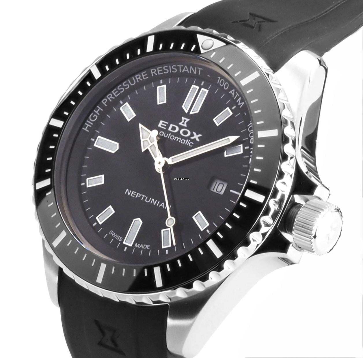 Edox Skydiver Neptunian Otomatik 80120 3NCA NIN1 44mm Ø