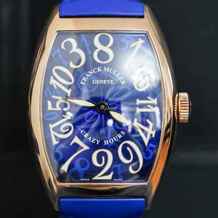  Franck Muller Crazy Hours Blue Dial 
