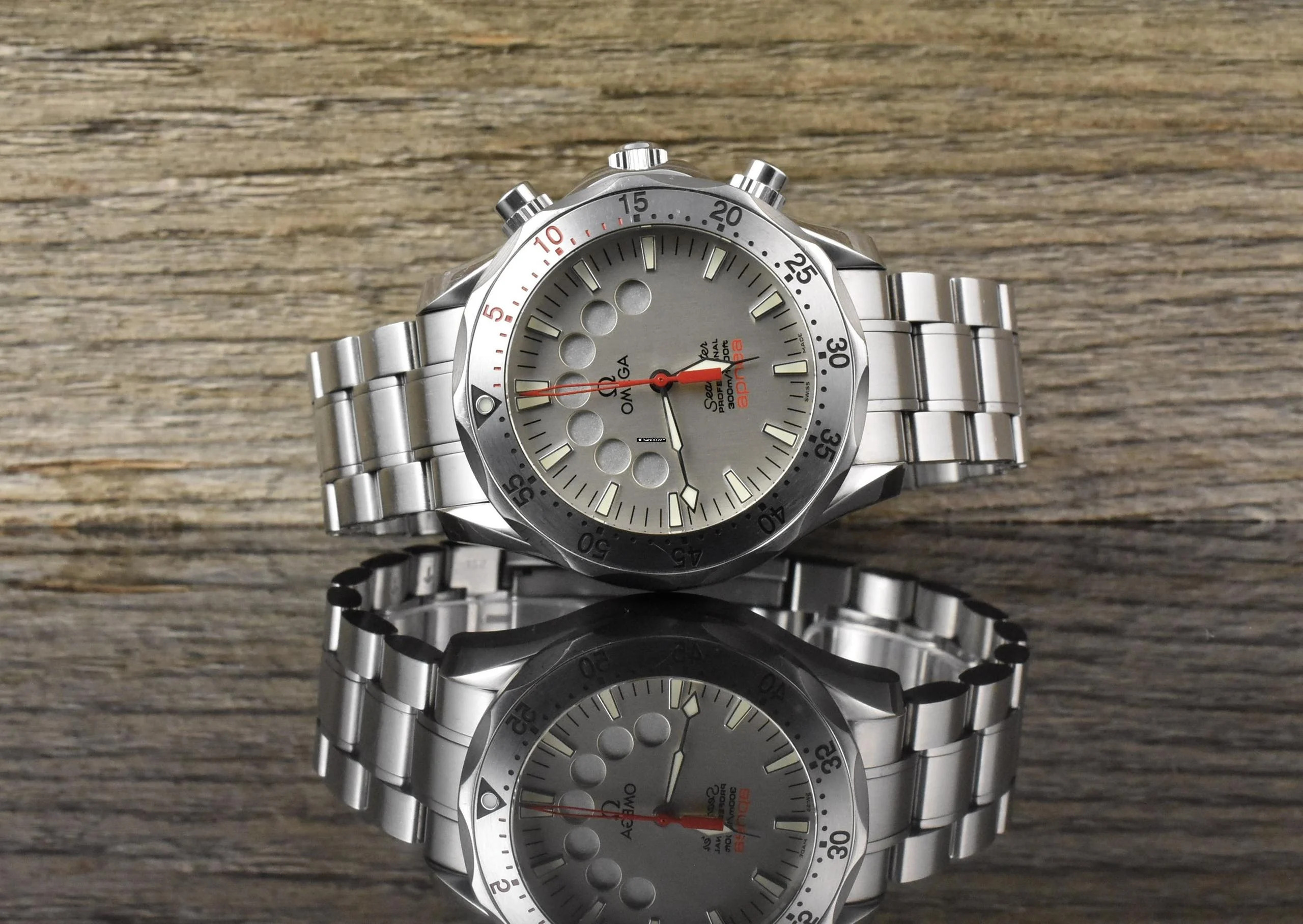 Omega Seamaster Apnea 300M Apnea Jacques Mayol 2595.30 Automatik - Vintage 2004