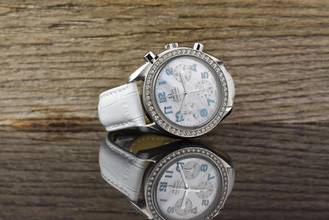 Thumbnail von Omega Speedmaster Reduced Diamond Bezel / Mother of Pearl Dial Automatik - Full Set