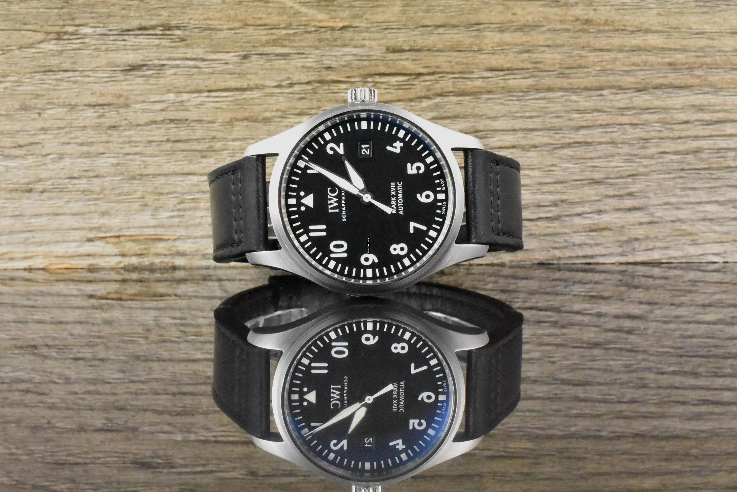 IWC Fliegeruhr Mark XVIII IW327001 Automatic - Card 2018