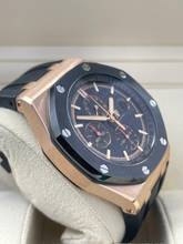 Thumbnail von Audemars Piguet Royal Oak Offshore Chronograph Rosegold 18Kt. WITH BOX AND PAPERS LIKE NEW year:2019 SERVICED 44mm