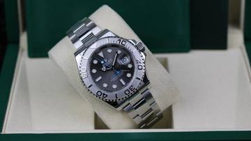 Thumbnail von Rolex Yacht-Master 40 Rhodium - like New - Fullset - 11/2022