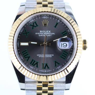  Rolex Datejust 41 Ref.126333//Jubilee//Wimbledon Dial//#756 