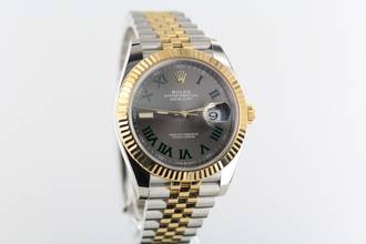 Thumbnail von Rolex Datejust 41 Ref.126333//Jubilee//Wimbledon Dial//#756