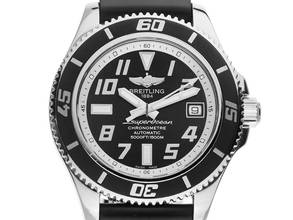 Thumbnail von Breitling Superocean 42 Ref.A17364-0118 2011 Full Set sehr gut Vintage Superocean Kautschuk Faltschließe
