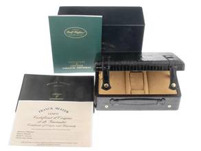 Thumbnail von Franck Muller Vanguard Blue Yachting Ref.V45SCDT 2021 Full Set Neu Vanguard Blue Yachting Diamanten 12,00ct Kautschuk Krokoleder Faltschließe