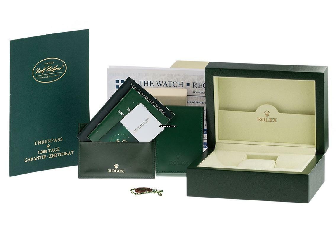 Rolex Daytona Ref.116520 2003 Box&Beschreibung wie Neu Vintage Daytona