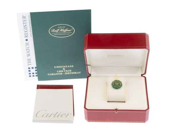  Cartier Tank Française GM Großes Modell Ref.2303 2004 Box&Beschreibung sehr gut Vintage Tank Francaise GM Großes Modell 