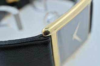 Thumbnail von Piaget Jumbo Tank Ultra Thin Automatic 18k yellow gold LC100 Vintage