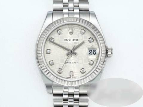  Rolex Datejust 31 31mm 178274 2010 Stahl Weissgold 750 Diamanten Automatik Stainless Steel 18kt White Gold Jubilé-band Chronometer Oyster 