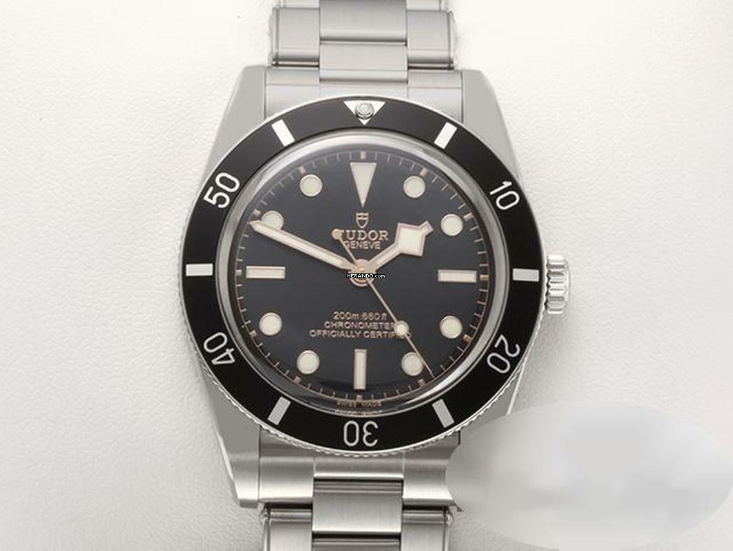 Tudor Black Bay 54 79000n 2025 Automatik Edelstahl Stahl Steel Black Dial