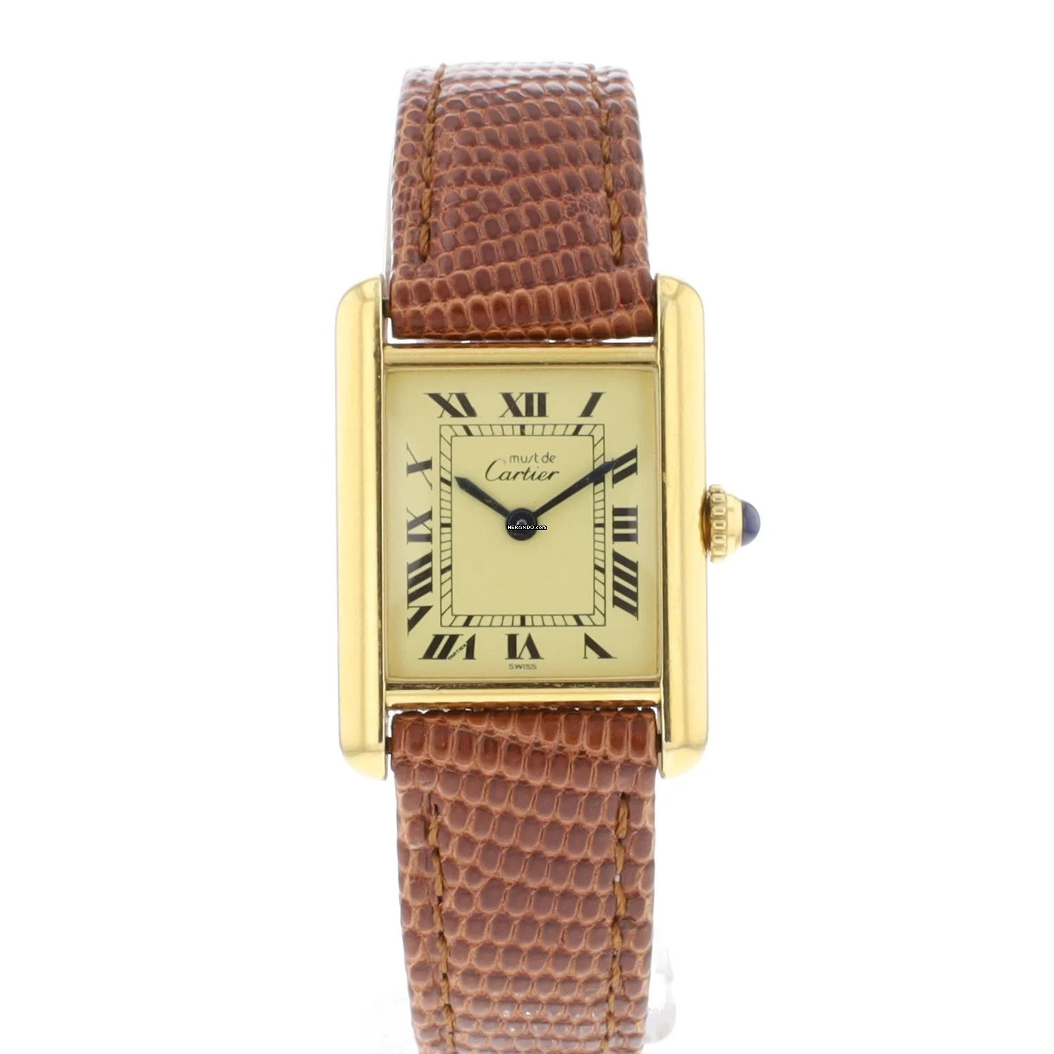 Cartier Tank Vermeil Must PM