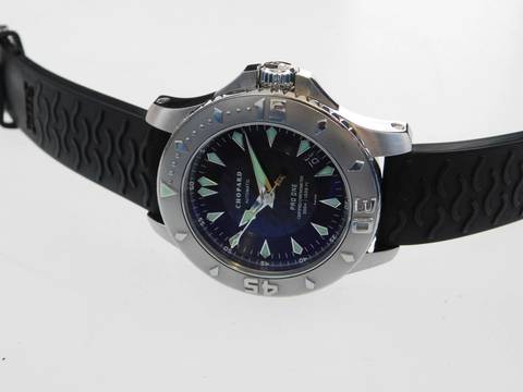  Chopard L.U.C Pro One L.u.c Herrenuhr mit original Kautschukband und Schließe 