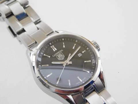  TAG Heuer Carrera Lady 28 mm Stahl mit Stahlband sehr schöne Damenuhr mit original Box und Zubehör 