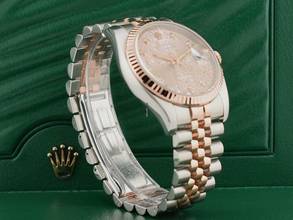 Thumbnail von Rolex Datejust 36 Stainless Steel - Rose Gold Jubilee Diamond Dial