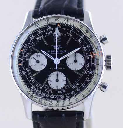  Breitling Navitimer 41 mm Klassiker Twin Jet Chronograph Venus 178 rar Vintage 