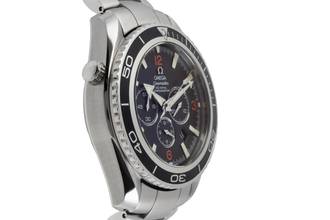 Thumbnail von Omega Seamaster Planet Ocean Chronograph 600M Chronograph Automatik Ref. 2910.51.82 B&P 2010