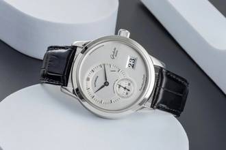 Thumbnail von Glashütte Original PanoMaticDate Stahl Automatik Herrenuhr Ref. 90-01-02-02-04