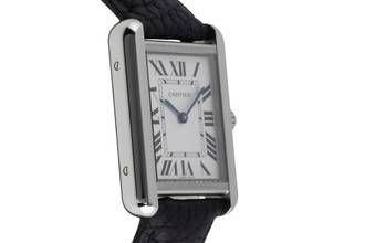 Thumbnail von Cartier Tank Solo Edelstahl Quarz Unisex Ref. WSTA0030 Papiere 2018