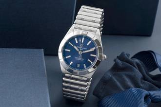 Thumbnail von Breitling Chronomat Chronometer Lady 32mm Edelstahl Damenuhr Ref. A77310 B&P