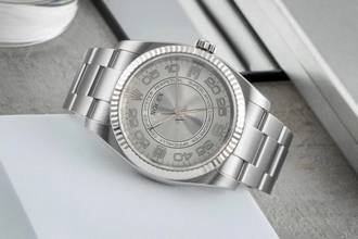 Thumbnail von Rolex Oyster Perpetual 36 Concentric Dial Stahl Weissgold Herrenuhr Ref. 116034