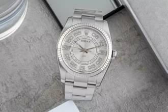 Thumbnail von Rolex Oyster Perpetual 36 Concentric Dial Stahl Weissgold Herrenuhr Ref. 116034